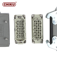 Conector eléctrico resistente de 500V/16A Conector de alimentación industrial modular macho/hembra de 24 pines