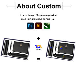 Praktische Kantoor Cadeau Set Mobiele Usb Flash Drive Draadloze Muis Pen Driedelige Geschenkdoos Afdrukken Logo Bedrijf - Product Image 3