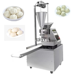 Máquina de Acero Inoxidable para Hacer Bollos al Vapor, Máquina para Hacer <span class=keywords><strong>Bao</strong></span> Chinos, Máquina para Hacer Momo, Máquina Automática para Hacer Dumplings de Sopa <span class=keywords><strong>Sheng</strong></span> Jian <span class=keywords><strong>Bao</strong></span> - Product Image 1