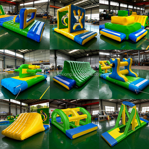 Circuito de Obstáculos Inflable Comercial para Agua, Equipo de Juego, Parque Acuático Inflable con Toboganes Flotantes - Product Image 2