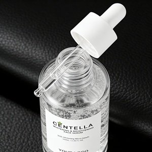 Groothandel OEM Koreaans <span class=keywords><strong>Centella</strong></span> <span class=keywords><strong>Asiatica</strong></span> Gezichtserum Verzachtend Kalmerend Ontstekingsremmend Roodheid Verlichtend Verheldering Verlichtingsmiddel Privé - Product Image 2