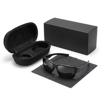 Lunettes de soleil polarisées pour la pêche pour hommes - Monture TR90, protection UV, design en deux parties