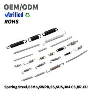 Maßgefertigte Edelstahl-Zugfeder Mehrzweck-Mechanische Doppelöhr-Doppelhaken-Zugfeder - Product Image 1