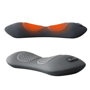 0728 Cooling Dense Lumbar Pillow <b>Cushion</b> Memory Foam <b>Back</b> Massager Traction Device Sciatica for Long Drive - Product Image 4