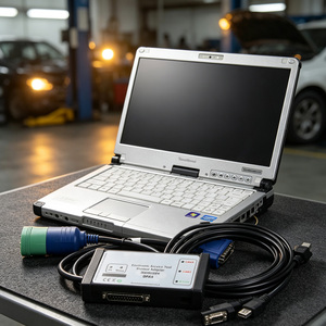 Kit de escáner de diagnóstico V9.9 DPA5 EST para tractores New Holland, camiones de construcción, herramienta de servicio electrónico con computadora portátil CFC2 - Product Image 1