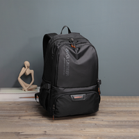 Sacs à dos unisexes décontractés en tissu Oxford nylon imperméable pour ordinateur portable, vente en gros OEM d'usine à prix abordable pour les volontaires