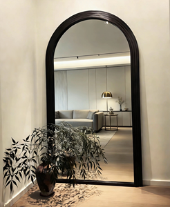 Elegante <span class=keywords><strong>Specchio</strong></span> ad Arco per Vestirsi, <span class=keywords><strong>Design</strong></span> Francese Retrò, <span class=keywords><strong>Specchio</strong></span> <span class=keywords><strong>a</strong></span> Figura Intera da <span class=keywords><strong>Terra</strong></span> per Casa - Product Image 2
