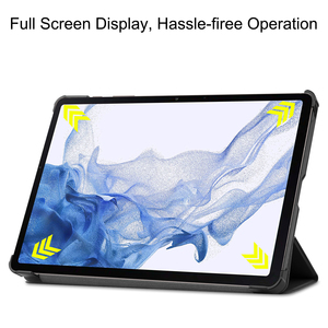 Custodia protettiva per Tablet Smart Flip in pelle di lusso all'ingrosso della fabbrica 2023 per <span class=keywords><strong>Samsung</strong></span> <span class=keywords><strong>Tab</strong></span> S8 X700/X706/<span class=keywords><strong>S7</strong></span> T870/875 11 pollici - Product Image 5