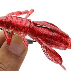 2024 Promotion <span class=keywords><strong>prix</strong></span> usine 10cm/10g coulée leurre De pêche appât De Pesca rivage pêche à la traîne appât bar de mer personnalisé crevettes - Product Image 5