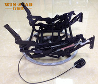 Mécanisme de fauteuil inclinable manuel WINSTAR, cadre de canapé une place avec plateau tournant, mécanisme de fauteuil inclinable pour canapé relax