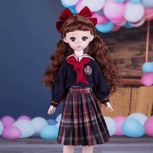 Bambola BJD da 12 Pollici Stile JK - Grande Bambola da Vestire per Scene di Campus, Vicolo di Osaka e Tavolo da Trucco - Product Image 6