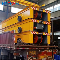 HNTIWIN Nouvelle voiture plate électrique sur chenilles de 8 tonnes à batterie, avec structure en acier, pour la restauration et le commerce de détail