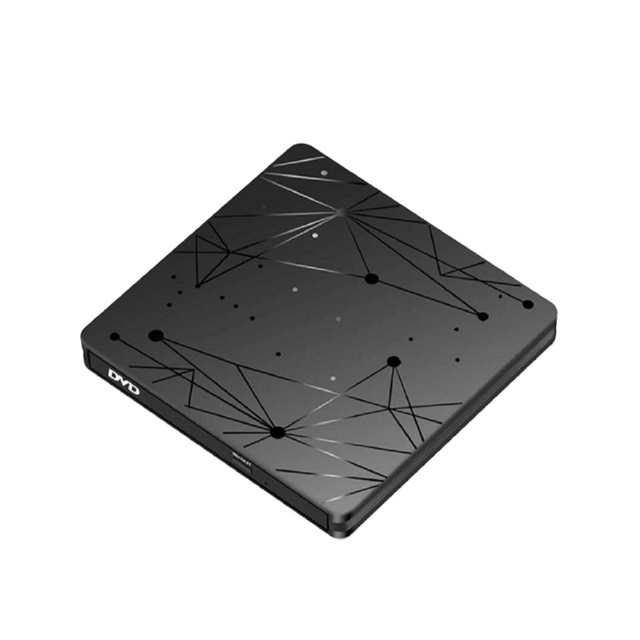 Usb3.0 Type-c Dual Interface External Optical Drive Dvd Burner, Ultra-thin Dvd Rw Player, Portable External Cd Drive