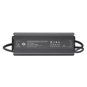 Transformer Catu Daya LED 12V 24V 48V DC 30W 50W 60W 100W 150W 300W 320W 400W 600W Triac Dimmable LED Driver untuk Lampu Led