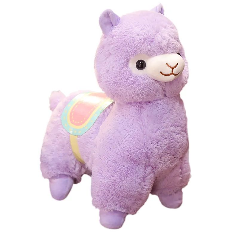 Kawaii Llama ของเล่นตุ๊กตาอัลปาก้าตุ๊กตาสัตว์ยัดไส้ของขวัญราคาถูก