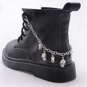 Chaînes de chaussures en métal pour Crocs, décorations personnalisables avec anneaux et pointes, accessoire de mode - Product Image 2