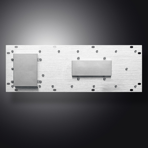 Teclado Braille de Acero Inoxidable 304, Compacto, Resistente al Vandalismo, Montaje <span class=keywords><strong>en</strong></span> Panel, Impermeable IP65, para Uso Industrial - Product Image 4