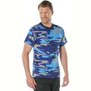 <span class=keywords><strong>T</strong></span>-<span class=keywords><strong>shirt</strong></span> d'é<span class=keywords><strong>t</strong></span>é <span class=keywords><strong>camouflage</strong></span> pour <span class=keywords><strong>homme</strong></span> TONGYANG, manches courtes, décontracté, tendance - Product Image 4