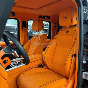 G Wagon W463 à W464 Kit de mise à niveau de l'intérieur du tableau de bord Ecran LCD du volant Housse de siège pour Mercedes Benz G Class G Wagon W463 - Product Image 3