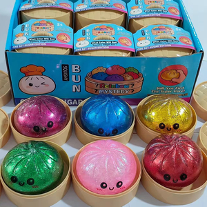 Giocattolo a Forma di Raviolo Southpeak con Glitter e Scatola Misteriosa, Squishy a Lenta Risalita <span class=keywords><strong>per</strong></span> Alleviare lo Stress e Giocattolo Antistress <span class=keywords><strong>per</strong></span> Bambini e <span class=keywords><strong>Adulti</strong></span> - Product Image 1