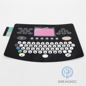 DB37726 Teclado de Membrana en Inglés con Pantalla LCD Pequeña para Impresora de Inyección de Tinta Domino Serie A, Repuestos de Teclado - Product Image 1