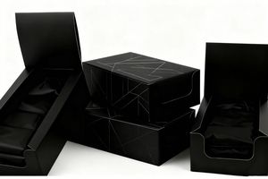 Custom Logo Corrugated Kraft Paper Display <b>Boxes</b> Counter for Retail Store with Embossing and Matt Lamination - Product Image 3