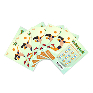 Jeux de loterie à thème sportif pour l'amusement Motif chaud Carte à gratter personnalisée Loterie de cartes à gratter <span class=keywords><strong>en</strong></span> <span class=keywords><strong>ligne</strong></span> avec numéro de série - Product Image 5