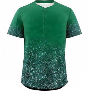 Best Quality Breathable Mesh Print Custom Logo Sportswear Vintage <b>Baseball</b> Uniform for Men - Product Image 3