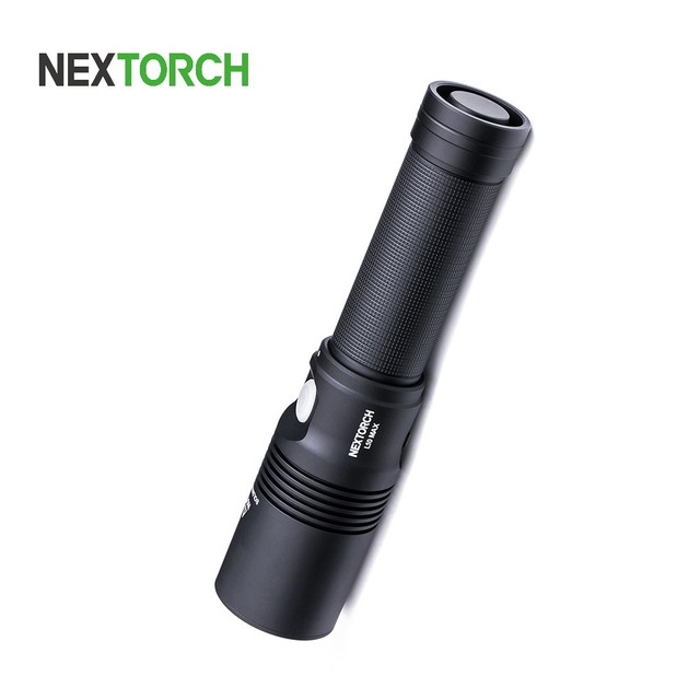 For Nextorch L10 Max Rechargeable Tactical Flashlight Super Bright LED 1200 Meter Range Super Long Spot Light with IP67 Rating