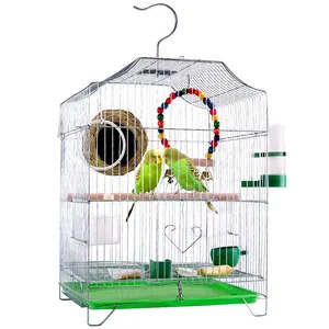 Wholesale Bird Life House Folding Pigeon Cage Feeder Large Breeding Bird Cage Animal Cage