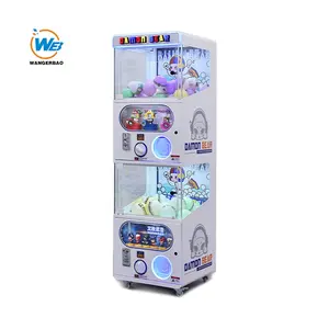 WANGERBAO Gasapon 기계 소스 제조업체 사용자 정의 가샤폰 더블 데크 캡슐 장난감 자판기 가차 트위스트 에그 머신
