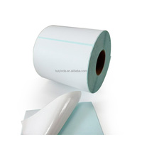 Étiquettes adhésives thermiques à bas prix pour imprimantes TSC/Zebra - Adhésif en caoutchouc thermofusible imperméable, simple face, pour l'étanchéité des cartons