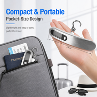 Balance numérique portable pour bagages de 50 kg, balance de voyage pour valises