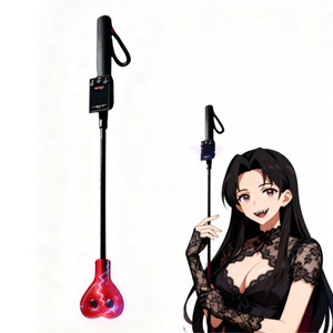 Nuevo Juguete Sexual con Descargas Eléctricas en Forma de Corazón, Látigos de Cuero para Bondage y Coqueteo, Productos SM - Product Image 1