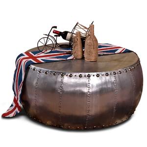 เก้าอี้พักผ่อนสไตล์นักบินย้อนยุค โครงโลหะ สำหรับห้องนอนและห้องนั่งเล่น เฟอร์นิเจอร์ตกแต่งบ้าน - Product Image 1