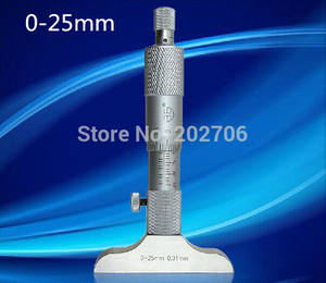 Micrómetro de profundidad, 0-200mm, 0,01mm, herramienta de medición - Product Image 4