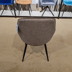 Luxe Moderne Nordique Scandinave Noir Chaise Salle À Manger Tufté Bleu Brun <span class=keywords><strong>Velours</strong></span> Restaurant <span class=keywords><strong>Chaises</strong></span> À Manger Pour Salle À Manger - Product Image 4