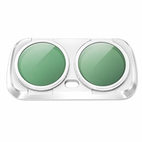 Kit de filtres optiques Insta360 Luna Ultra : filtre UV magnétique en verre, anti-pollution lumineuse, CPL et adaptateur d'objectif à gradation douce
