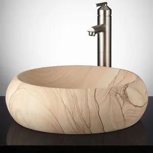 Évier en bois, style antique pour salle de bains, nouveau