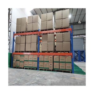 Bán Buôn 1.5 Tấn Công Suất Pallet <span class=keywords><strong>Rack</strong></span> Tuỳ Chỉnh Màu Xanh/Cam Đa Cấp Thép Lưu Trữ Kệ - Product Image 2