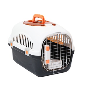 Bolsa portátil para gatos de gran capacidad, Material ABS y nailon con techo solar y valla a juego de colores, mochila panorámica para animales pequeños - Product Image 1