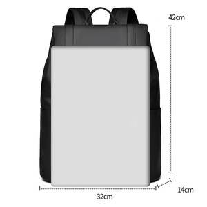 Custom Casual Usb Business <b>Backpack</b> <b>Waterproof</b> Fabric Large Capacity Multi-layer Geometric Pattern - Product Image 4