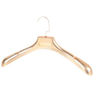 Antislip Naadloos Kledingpak Trouwjurk Gouden Plastic Hanger - Product Image 6