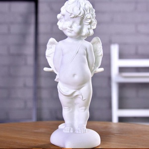 Resin Adorable <strong>Cherubs</strong> Angels Statues <strong>Figurine</strong> - Product Image 4