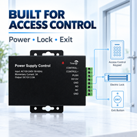 Système de contrôle d'accès pour serrure de porte Keysecurity K-P007B AC 110V-230V, alimentation à découpage DC 12V 5A