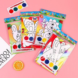 Watercolor Sketchbook For Children Early <b>Education</b> Coloring <b>Book</b> Kindergarten Crafts DIY Art Set 4-6 Years Old Paper Material - Product Image 2