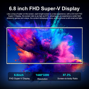 Smartphone Global S25 ULTRA de 7.3 Pulgadas HD 90Hz con Android 11, 5G, Octa Core, 4GB+128GB, Doble SIM, Pantalla LED Francesa, Carga Rápida de 65W, 24MP - Product Image 2