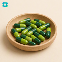 HPMC coquilles de capsules végétariennes hypromellose à base de plantes sans OGM faible teneur en eau stable pour les API