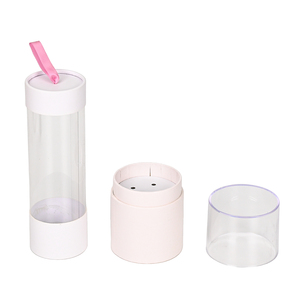 Tùy chỉnh xách tay PVC Ống Vuông hồ sơ Chất lượng hộp nhựa cho trò chơi Pad Lưu trữ hình trụ Hộp ống giấy - Product Image 6