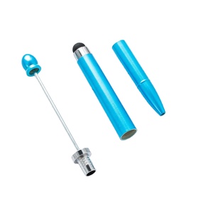 Stylo à bille perlé DIY - Stylo multifonction 3-en-1 avec stylet tactile, cadeau promotionnel créatif - Product Image 4
